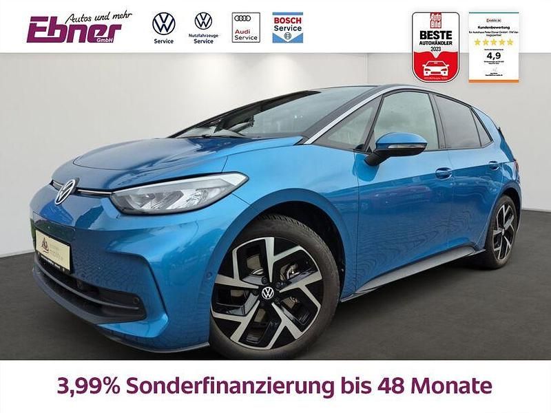 Costa azul metallic/schwarz Gebraucht 2024 VW ID.3 Pro Kleinwagen | 35.820 € (Fairer Preis) - Bild 1/4
