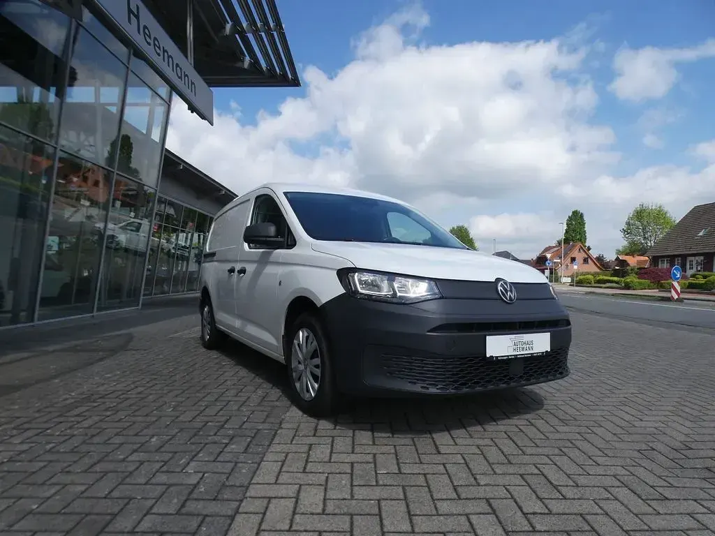 Gebraucht VW Caddy Maxi 122 PS (89 kW) 2022 Weiß Van / Kleinbus