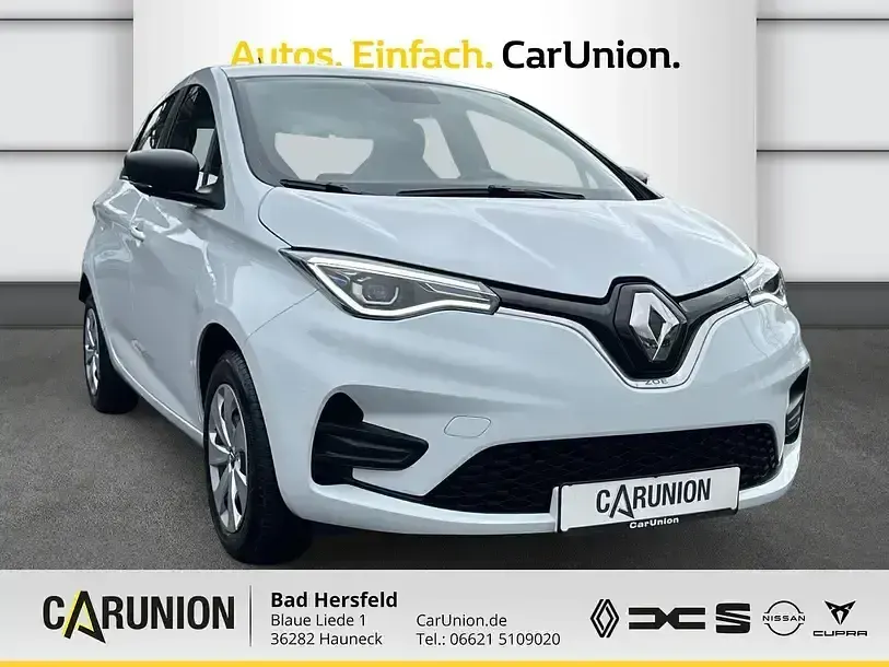 Gebraucht Renault Zoe Life 80 kW (110 PS) 2020 Arktis weiß Kleinwagen