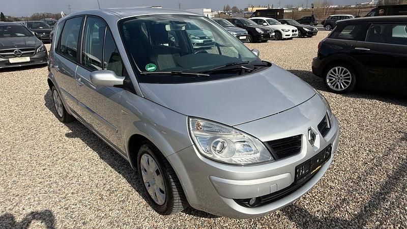 Gebraucht Renault Scénic II Avantage 111 PS (81 kW) 2008 Grau Van / Kleinbus