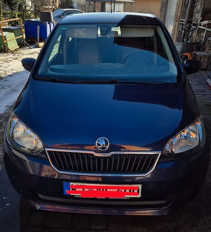 Violett Gebraucht 2016 Skoda Citigo G-TEC Active Kleinwagen | 5.000 € - Bild 1/4