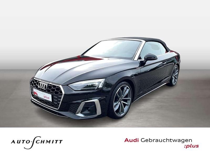 Schwarz Gebraucht 2022 Audi A5 Cabriolet S-Line Cabrio | 38.880 € (Guter Preis) - Bild 1/4