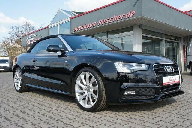 Gebraucht Audi A5 Cabriolet S-Line 170 PS (125 kW) 2014 Schwarz Cabrio