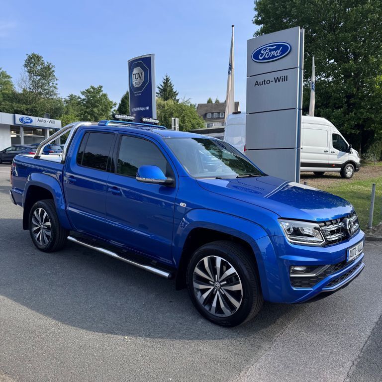 Blau Gebraucht 2020 VW Amarok Aventura Abholung | 42.387 € (Etwas zu teuer) - Bild 1/3