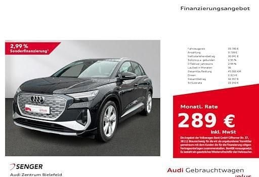 Gebraucht Audi Q4 e-tron Ambiente 210 kW (286 PS) 2022 Mythosschwarz metallic SUV