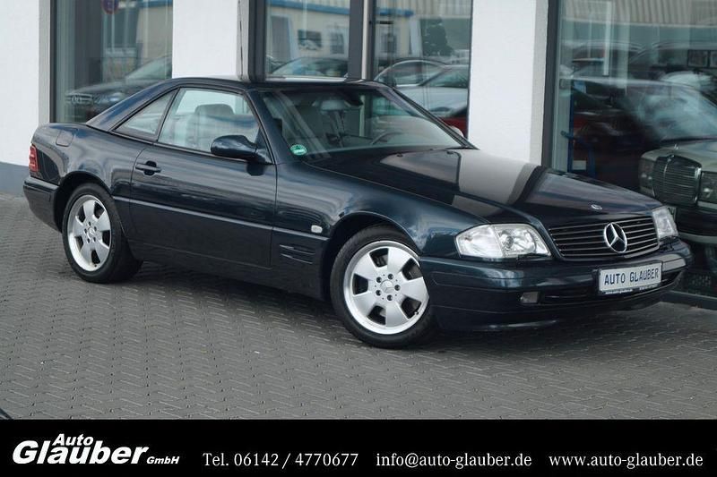 Schwarz Gebraucht 2001 Mercedes SL280 Cabrio | 26.950 € (Etwas zu teuer) - Bild 1/4