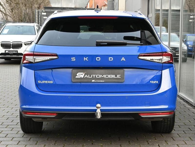 Gebraucht Skoda Superb Selection 265 PS (194 kW) 2024 Blau Kombi