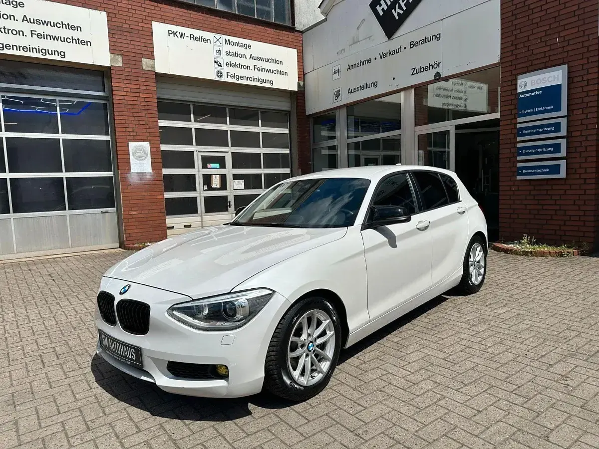 Gebraucht BMW 118 Comfort Edition 170 PS (125 kW) 2012 Weiß Kleinwagen
