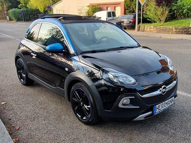 Schwarz Gebraucht 2017 Opel Adam Rocks Open Air Kleinwagen | 10.990 € (Fairer Preis) - Bild 1/4