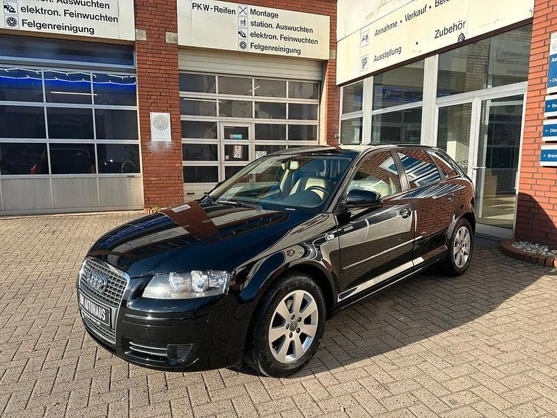 Gebraucht Audi A3 Ambiente 125 PS (91 kW) 2008 Schwarz Kleinwagen