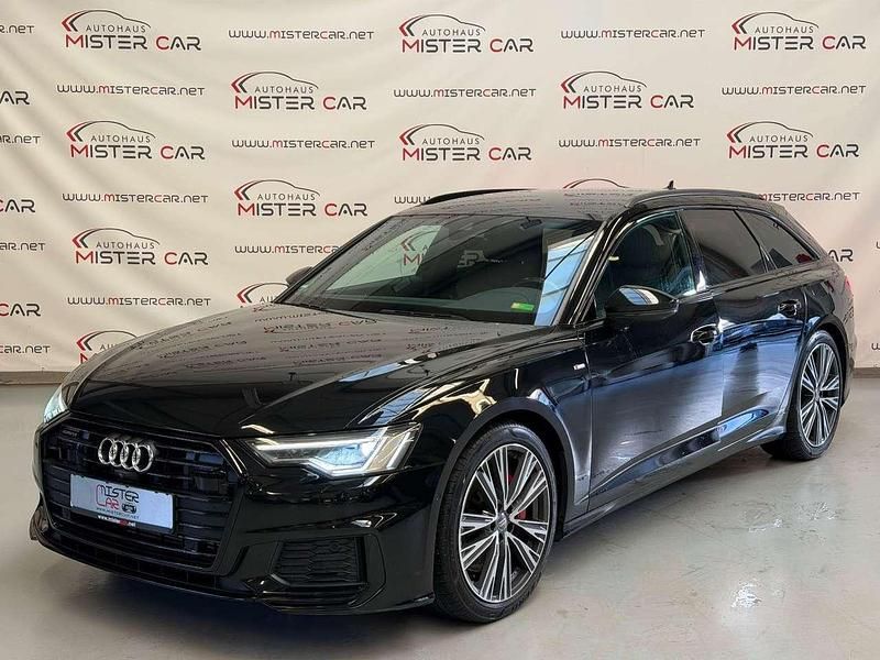 Mythosschwarz Gebraucht 2020 Audi A6 S-Line Kombi | 31.890 € (Superpreis) - Bild 1/4