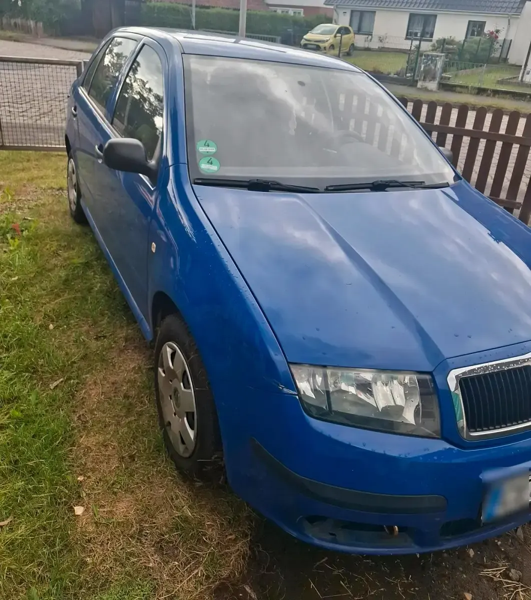 Gebraucht Skoda Fabia 54 PS (39 kW) 2005 Blau Kleinwagen