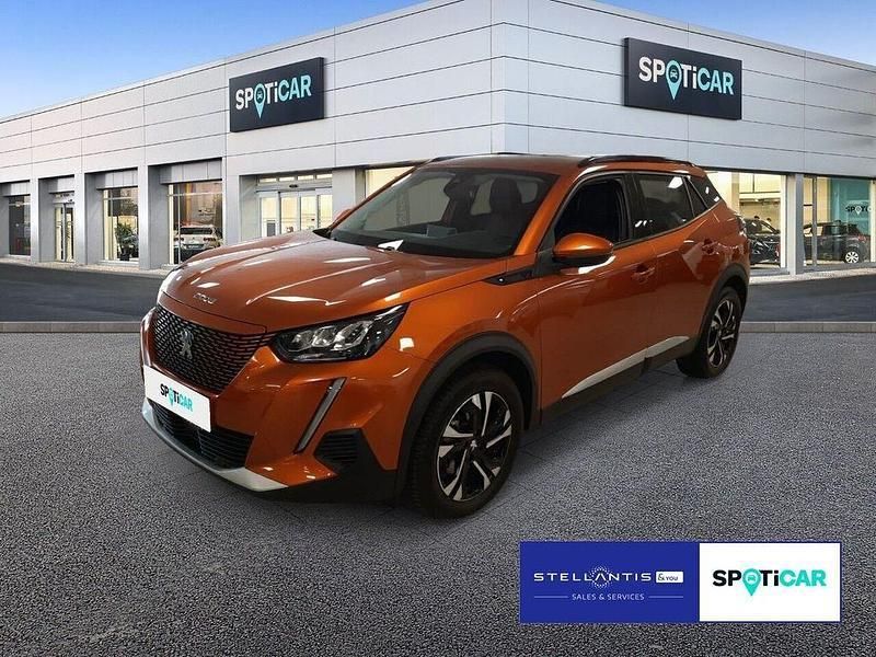 Orange Gebraucht 2021 Peugeot e-2008 Allure SUV | 15.430 € (Superpreis) - Bild 1/4