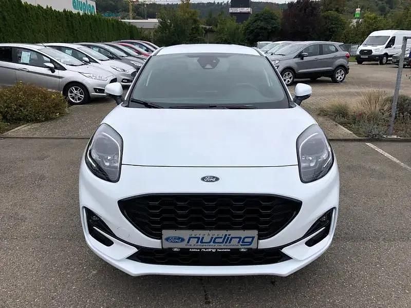 Gebraucht Ford Puma ST-Line 125 PS (91 kW) 2022 Frostweiß Coupé
