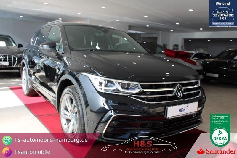 Deep black perleffekt Gebraucht 2024 VW Tiguan Allspace R-line SUV | 44.900 € (Fairer Preis) - Bild 1/4