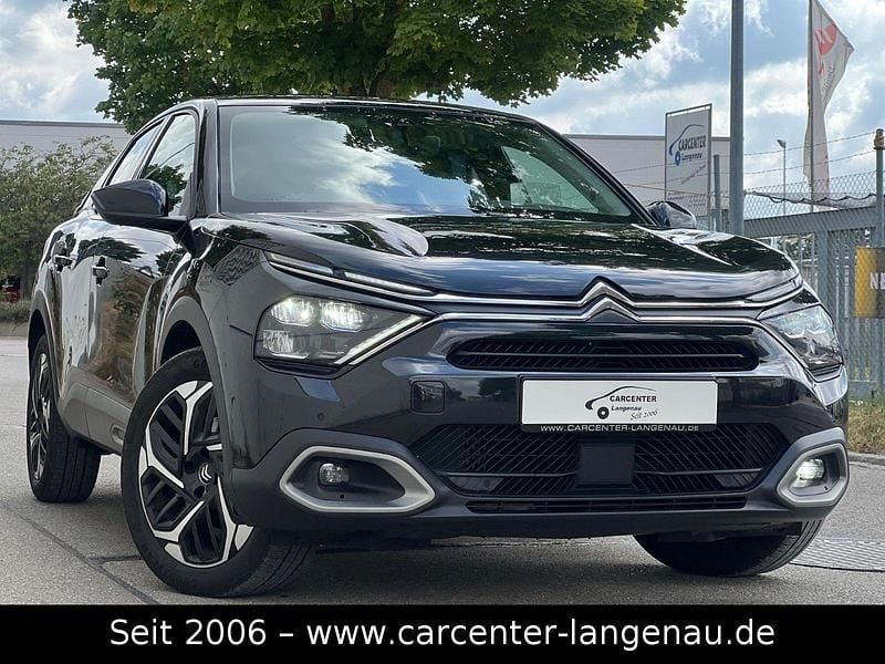 Schwarz Gebraucht 2021 Citroën C4 Shine Limousine | 15.999 € (Fairer Preis) - Bild 1/4