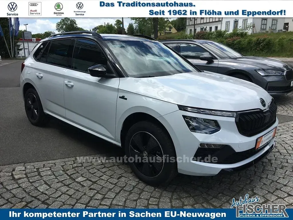Gebraucht Skoda Kamiq Monte Carlo 116 PS (85 kW) 2025 Weiß SUV