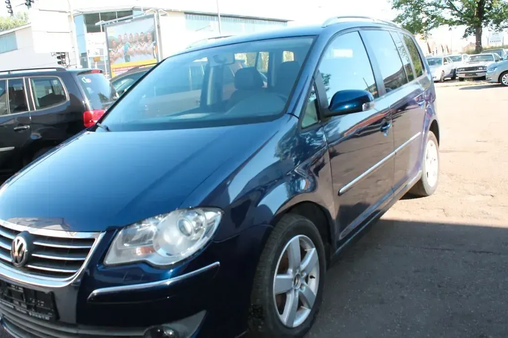 Gebraucht VW Touran Highline 140 PS (102 kW) 2007 Blau Van / Kleinbus