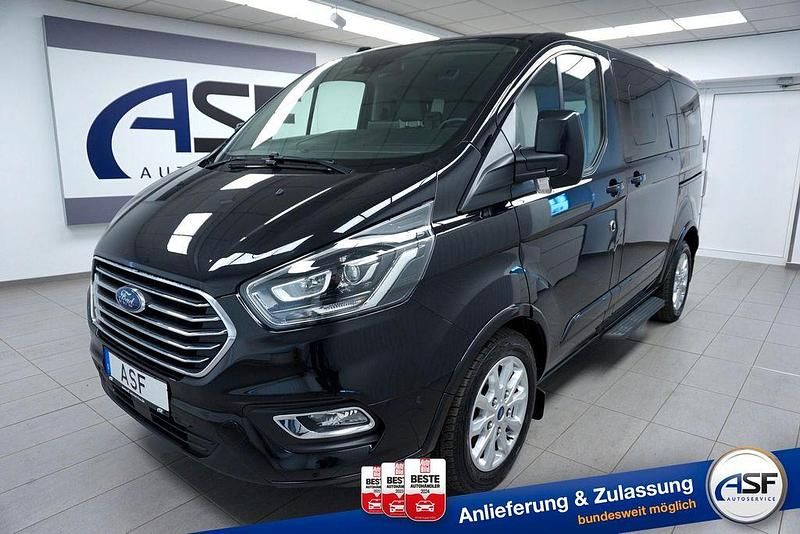 Obsidianschwarz Gebraucht 2021 Ford Transit Custom Van / Kleinbus | 34.470 € (Fairer Preis) - Bild 1/3