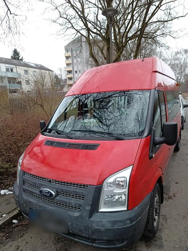 Gebraucht Ford Transit 100 PS (73 kW) 2013 Rot Van / Kleinbus