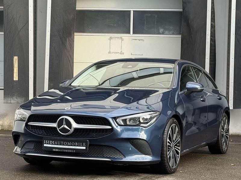 Denimblau Gebraucht 2021 Mercedes CLA220 Progressive Limousine | 23.970 € (Superpreis) - Bild 1/4