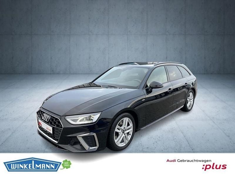 Schwarz Gebraucht 2022 Audi A4 S-Line Kombi | 25.950 € (Guter Preis) - Bild 1/4