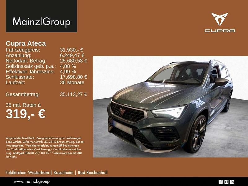 Gebraucht Seat Ateca 150 PS (110 kW) 2024 Dark camouflage metallic SUV