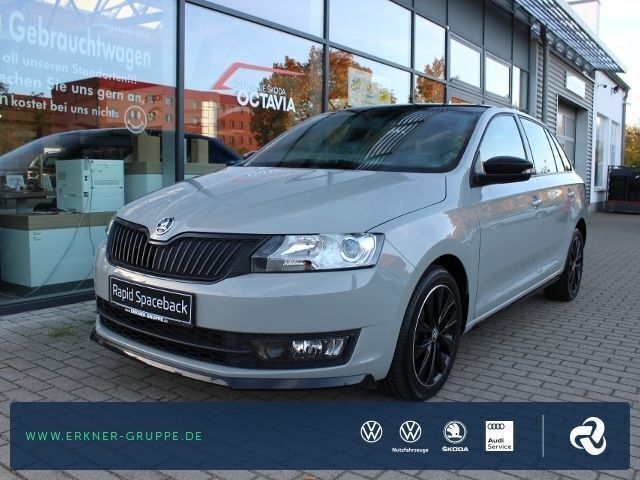 Grau Gebraucht 2016 Skoda Rapid Monte Carlo Limousine | 14.879 € (Teuer) - Bild 1/1