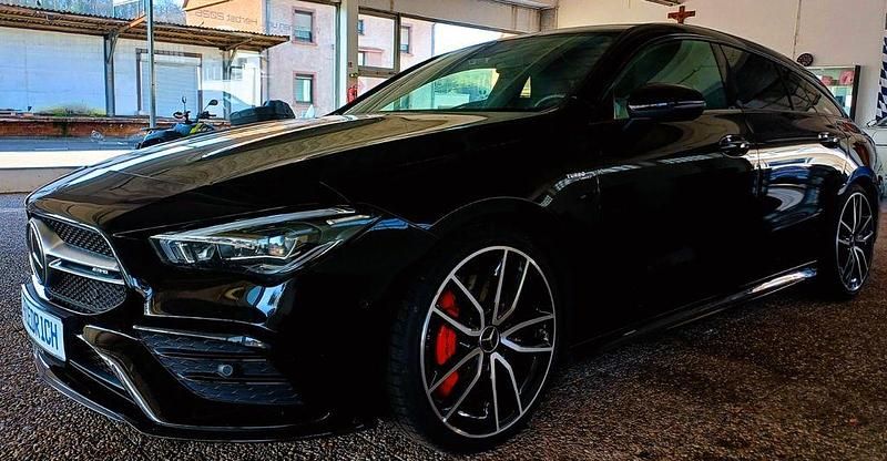 Gebraucht Mercedes CLA35 AMG Shooting Brake AMG 306 PS (225 kW) 2022 Schwarz Kombi