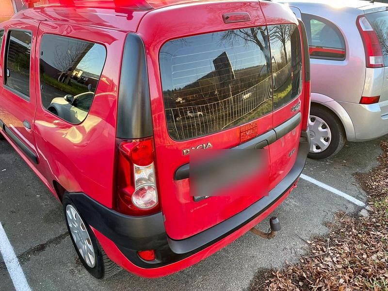 Gebraucht Dacia Logan MCV 87 PS (63 kW) 2007 Rot Kombi