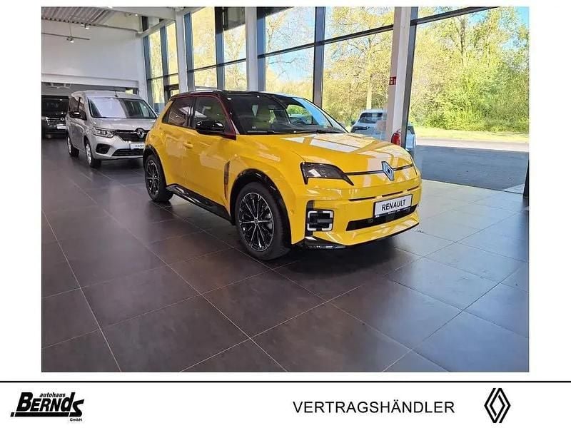 Pop yellow! metallic, dach bla Neu 2025 Renault R5 Iconic Kleinwagen | 29.998 € (Guter Preis) - Bild 1/4