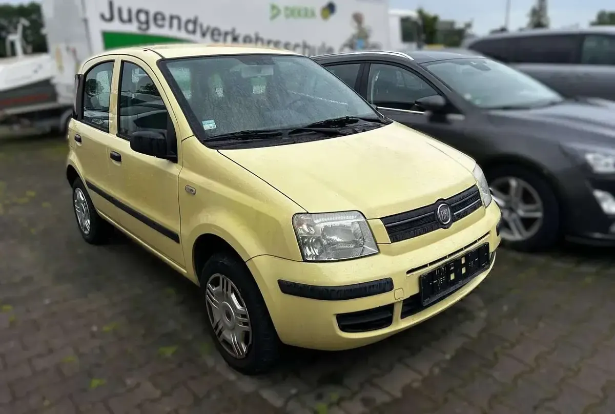 Gebraucht Fiat Panda 60 PS (44 kW) 2008 Mambo gelb Kleinwagen