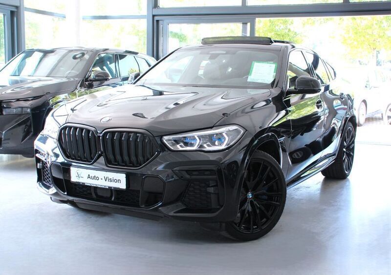 Schwarz Gebraucht 2022 BMW X6 M50 Performance SUV | 61.900 € (Superpreis) - Bild 1/3