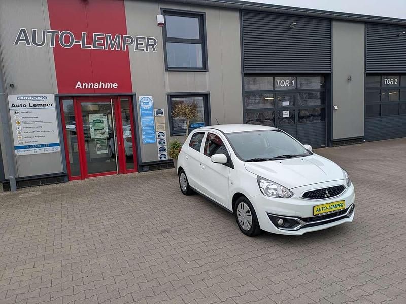 Islandweiss (s) Gebraucht 2019 Mitsubishi Space Star Basis Kleinwagen | 7.950 € (Fairer Preis) - Bild 1/4