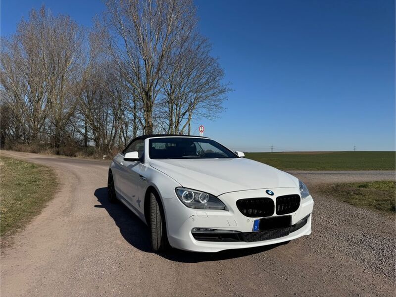Weiß Gebraucht 2011 BMW 650 Cabriolet Performance Cabrio | 22.000 € (Fairer Preis) - Bild 1/4