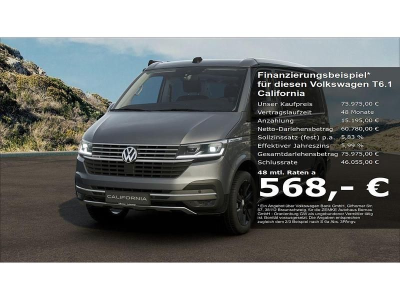 Gebraucht VW California Edition 150 PS (110 kW) 2024 Grau Van