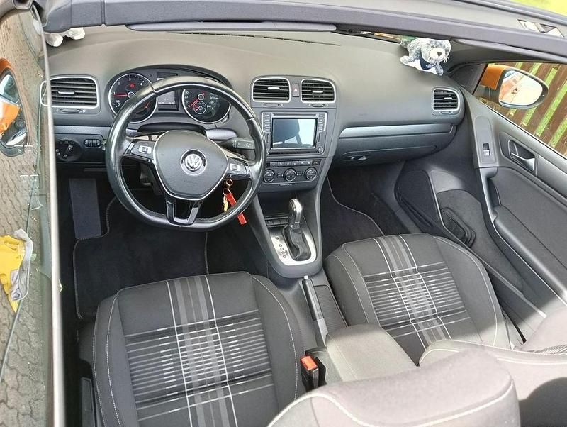 Gebraucht VW Golf Cabriolet LOUNGE 150 PS (110 kW) 2016 Orange Cabrio