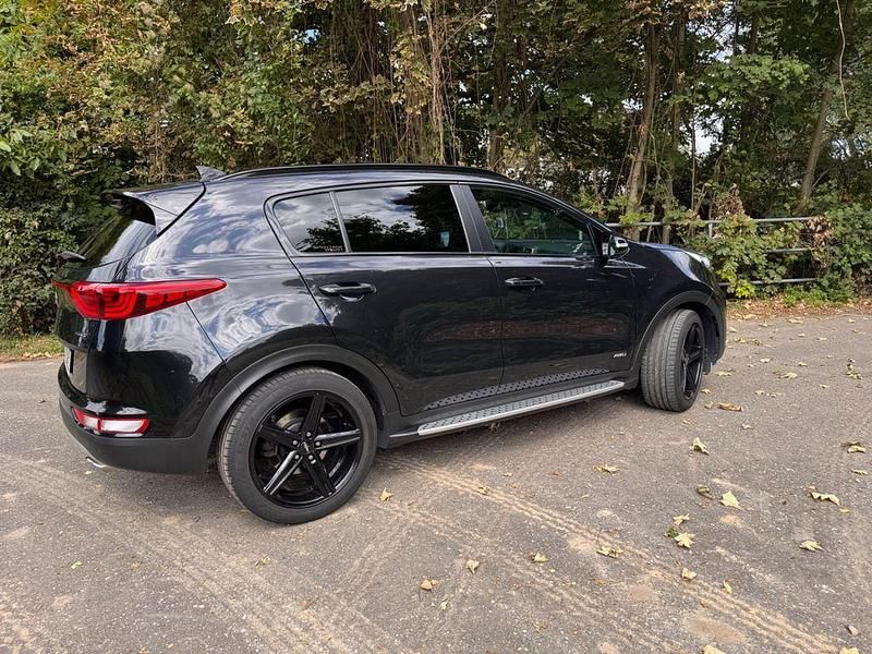 Schwarz Gebraucht 2018 Kia Sportage GT-Line SUV | 15.800 € (Guter Preis) - Bild 1/4