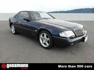 Gebraucht Mercedes SL320 224 PS (164 kW) 2000 Schwarz Cabrio