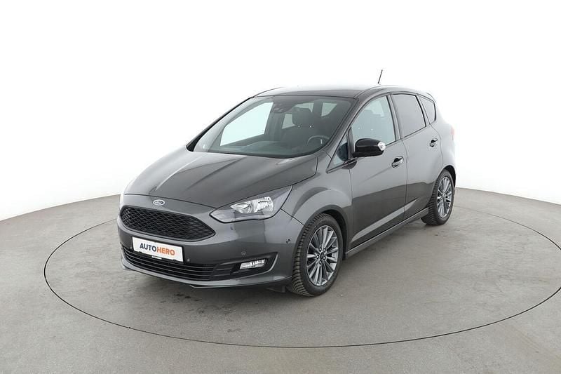 Grau Gebraucht 2018 Ford C-MAX Sport Van / Kleinbus | 14.690 € (Fairer Preis) - Bild 1/3