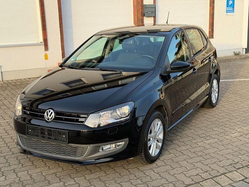 Gebraucht VW Polo Style 60 PS (44 kW) 2011 Schwarz Kleinwagen