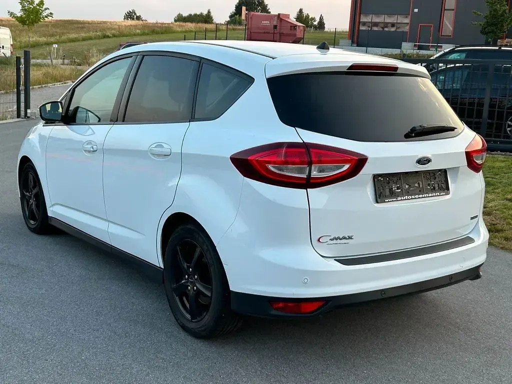 Gebraucht Ford C-MAX Trend 101 PS (74 kW) 2018 Weiß Van / Kleinbus