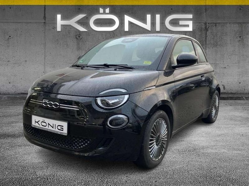 Onyx schwarz Gebraucht 2022 Fiat 500e Icon Kleinwagen | 15.990 € (Superpreis) - Bild 1/4