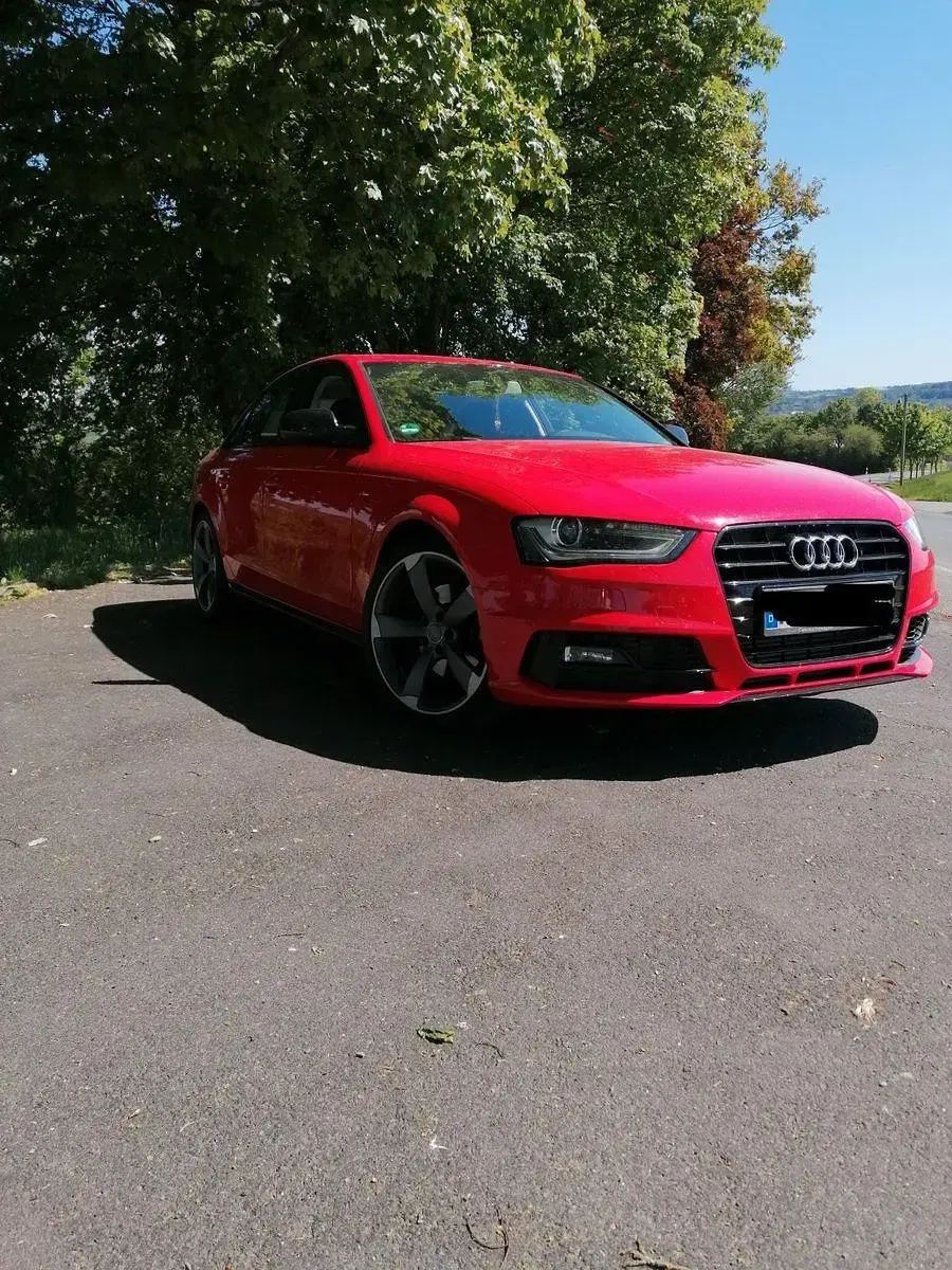 Usata Audi A4 Ambition 170 CV (125 kW) 2015 Rosso Berlina