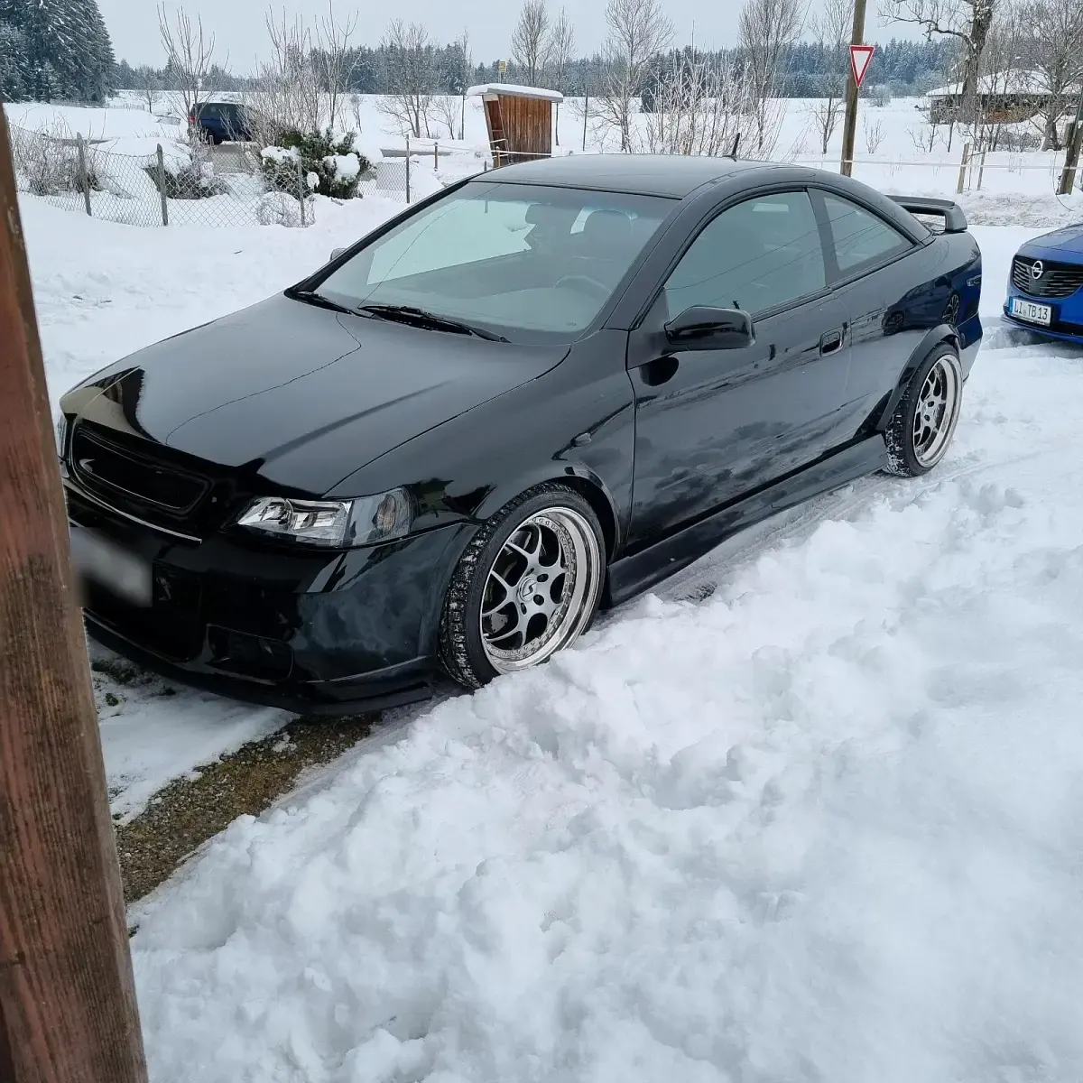 Gebraucht Opel Astra 200 PS (147 kW) 2001 Schwarz Coupé