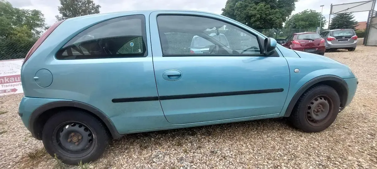 Gebraucht Opel Corsa 60 PS (44 kW) 2003 Grün Kleinwagen