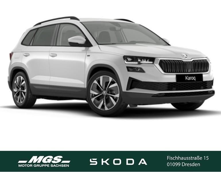 Moonweiß perleffekt Neu 2025 Skoda Karoq Tour SUV | 37.890 € (Fairer Preis) - Bild 1/4