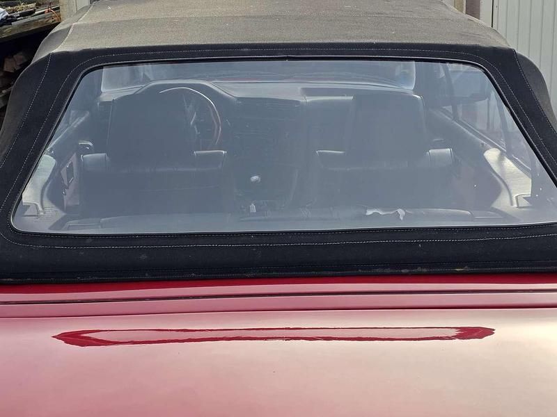 Gebraucht BMW 320 Cabriolet Basis 129 PS (94 kW) 1988 Rot Cabrio