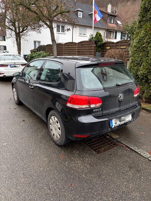 Gebraucht VW Golf VI Comfortline 80 PS (58 kW) 2009 Schwarz Kleinwagen