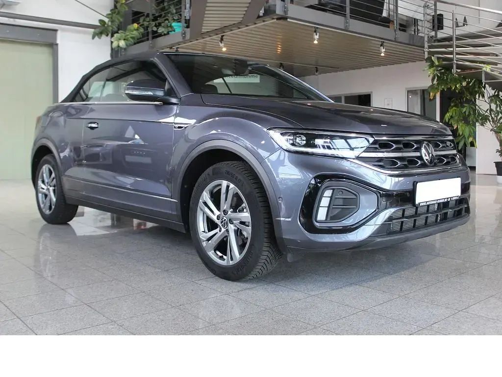 Gebraucht VW T-Roc Cabriolet R-line 150 PS (110 kW) 2025 Rauchgrau Cabrio